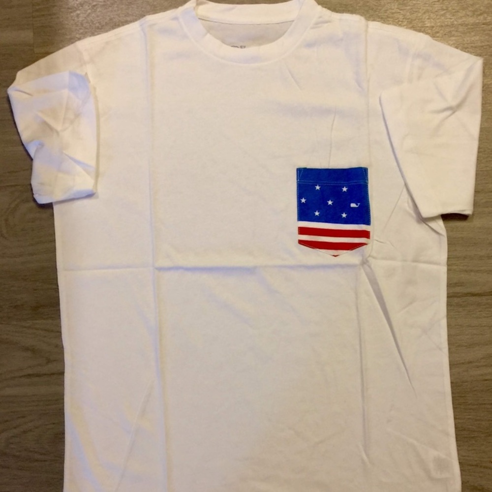 New with Tags Vineyard Vines Patriot Shirt